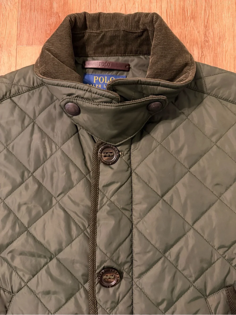 POLO Ralph Lauren Men's Classic Quilted Field Jacket / Quilted Barn Jacket